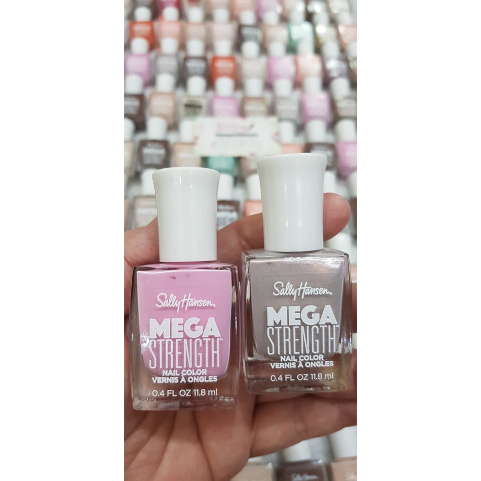 【Made In USA】Sơn móng tay Sally Hansen Mega Strength - Nail Polish | Chăm sóc móng