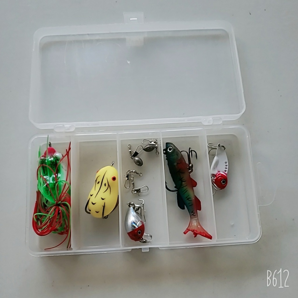 Combo bộ 5 mồi câu lure đủ 3 tầng nước