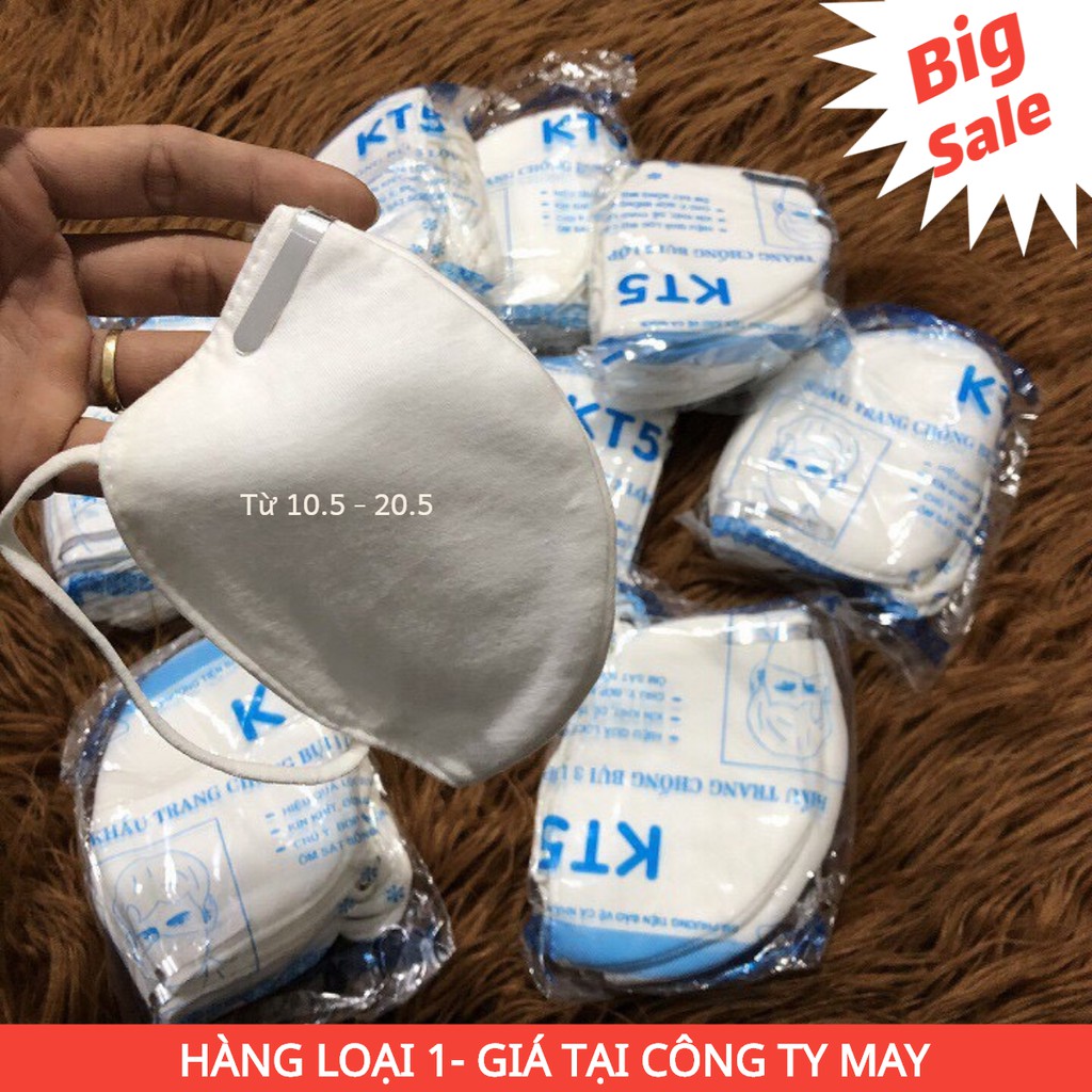 [HÀNG CHUẨN] Combo 100 khẩu trang KT5 Loại 1 | BigBuy360 - bigbuy360.vn