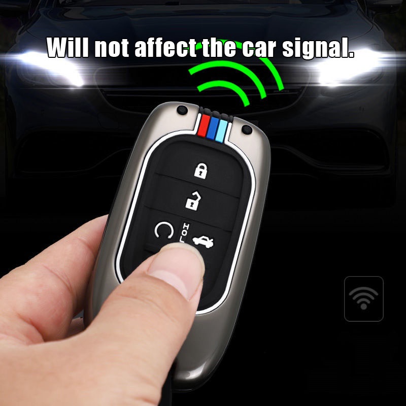 Vỏ Bảo Vệ Chìa Khóa Xe Hơi Honda Civic fe 2022 HRV Civic fe 2022 2023 HRV Bằng Kim Loại