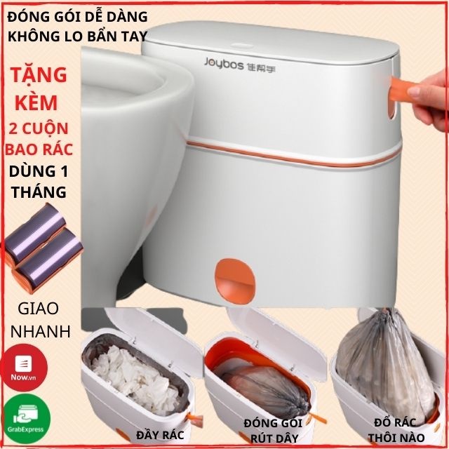 [THÙNG 15L]Thùng Rác Thông Minh, Thùng Rác Thông Minh Tự Động Đóng Gói Joybos 15L,Thùng Rác Nhựa, Cho Nhà Bếp, Phòng Tắm