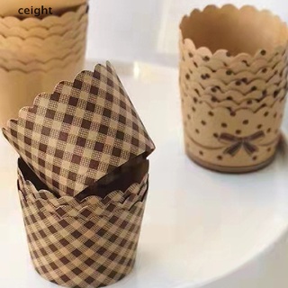 Set 50 Cốc Giấy Đựng Bánh Cupcake Muffin Tiện Dụng