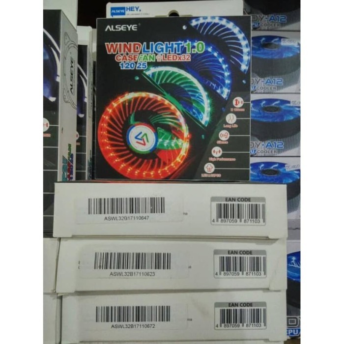 Hộp Quạt Tản Nhiệt Alseye Màu Xanh Lá 12cm | BigBuy360 - bigbuy360.vn