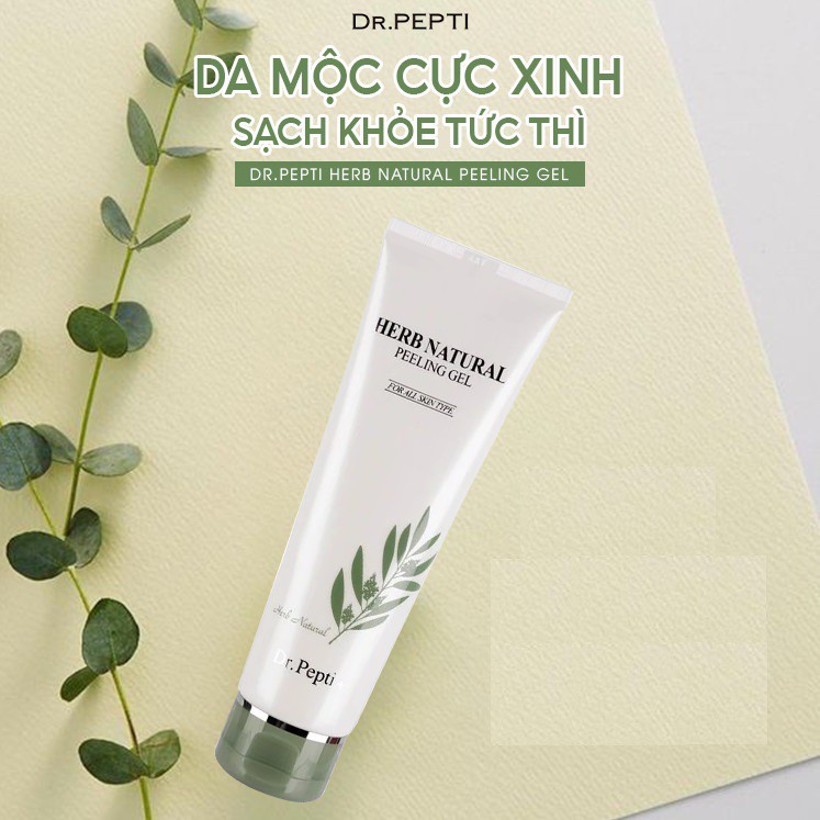 Tẩy Da Chết Dr Pepti Herb Natural Peeling Gel 130ml