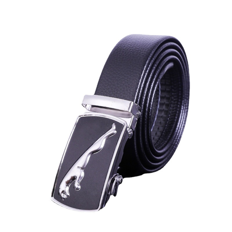 Thắt lưng nam, dây nịt nam da bò nguyên miếng mặt báo quyền lực, đẳng cấp chính hiệu Bailini Leather