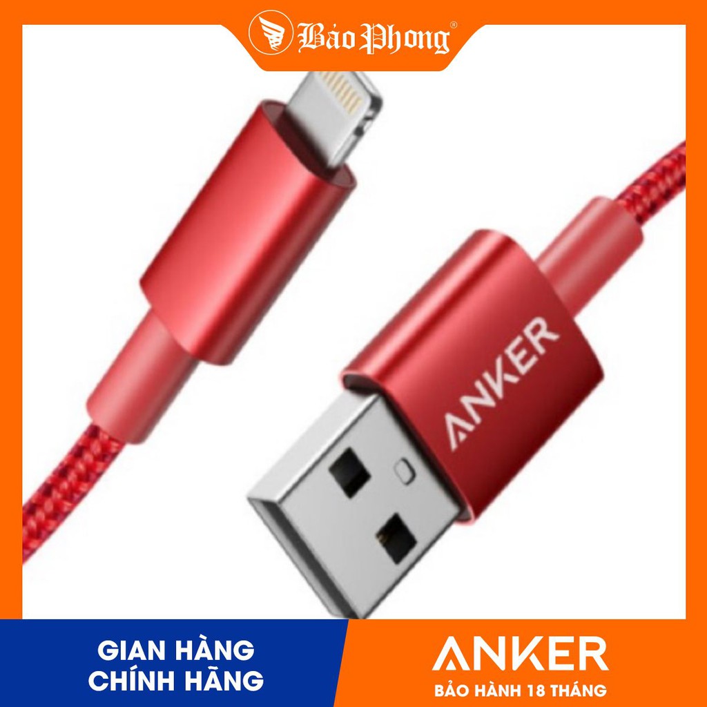 Dây Cáp iPhone Anker A8152 - Chính hãng - Bảo hành 18 tháng