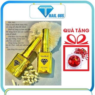 Base coat , Top coat bóng bền mỹ , Base top Nail mot cứng móng mỹ vàng kim cương 18ml
