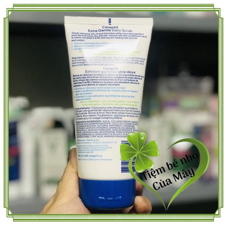 Sữa rửa mặt Cetaphil Extra Gentle Daily Scrub 178ml | BigBuy360 - bigbuy360.vn