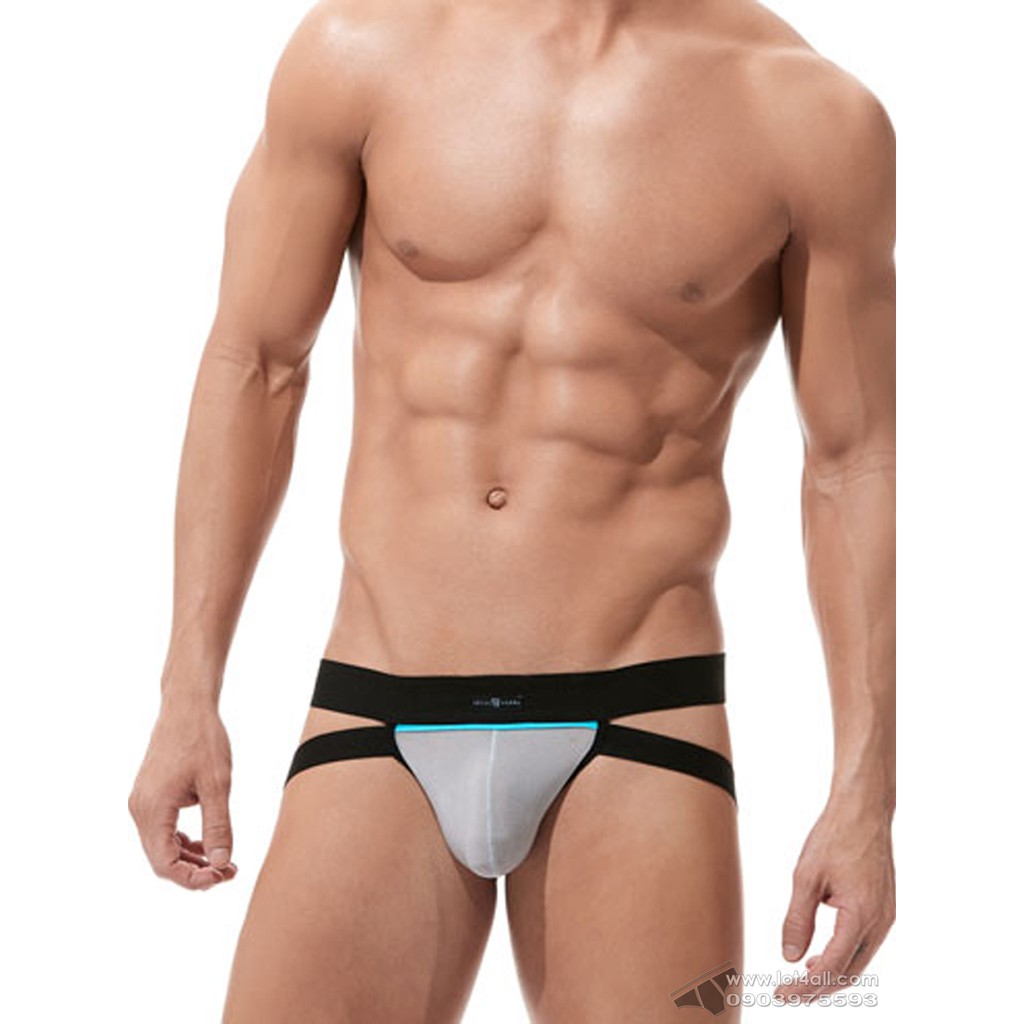 [CHÍNH HÃNG] Quần lót nam Gregg Homme Super Ero Hyperstretch Jockstrap Silver