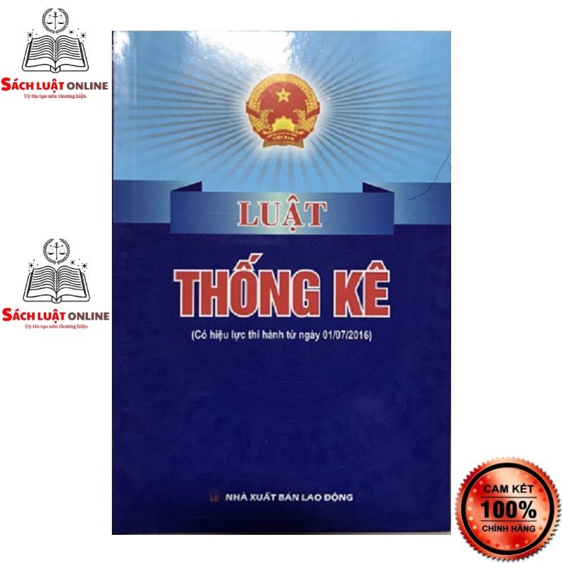 Sách - Luật thống kê(NXB Lao Động)