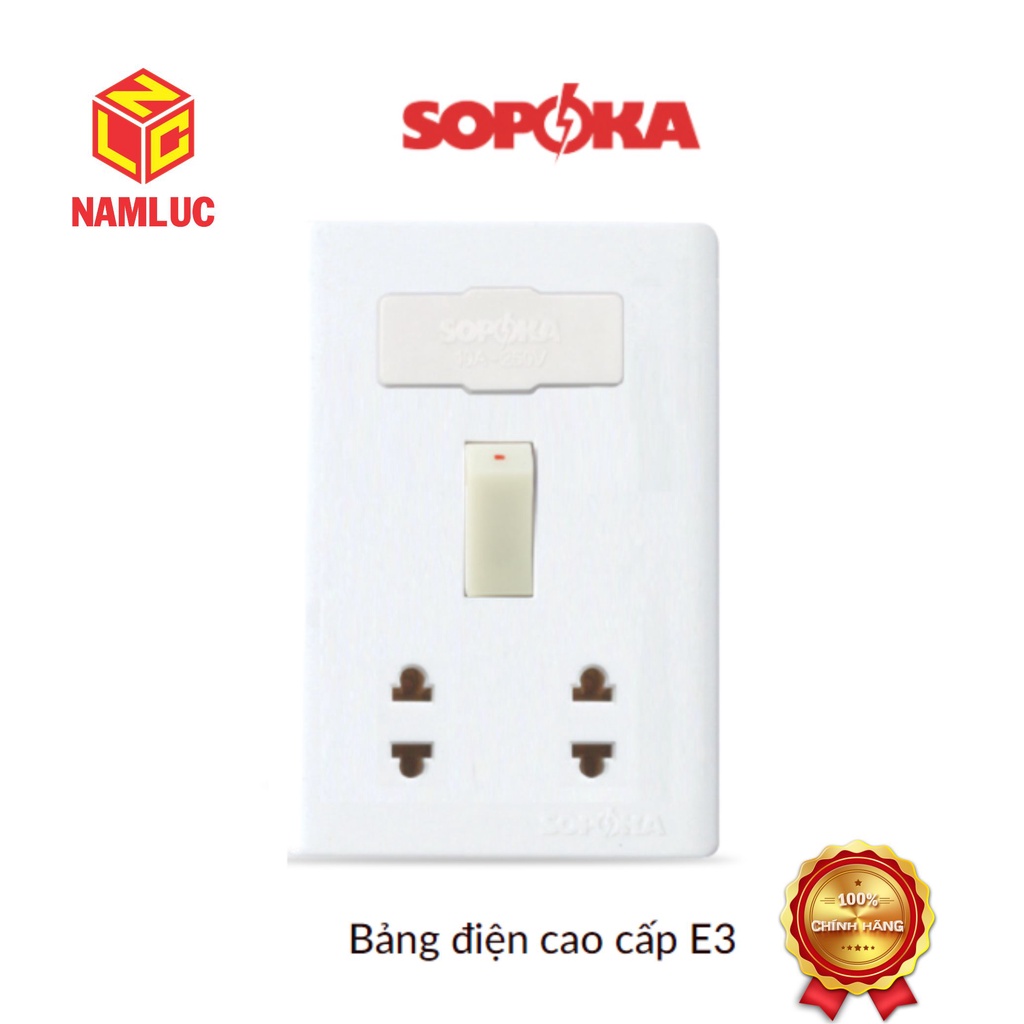 Bảng điện cao cấp E3 SOPOKA