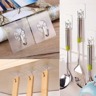 Combo 20c Móc dán tường trong suốt Móc dính tường siêu chắc