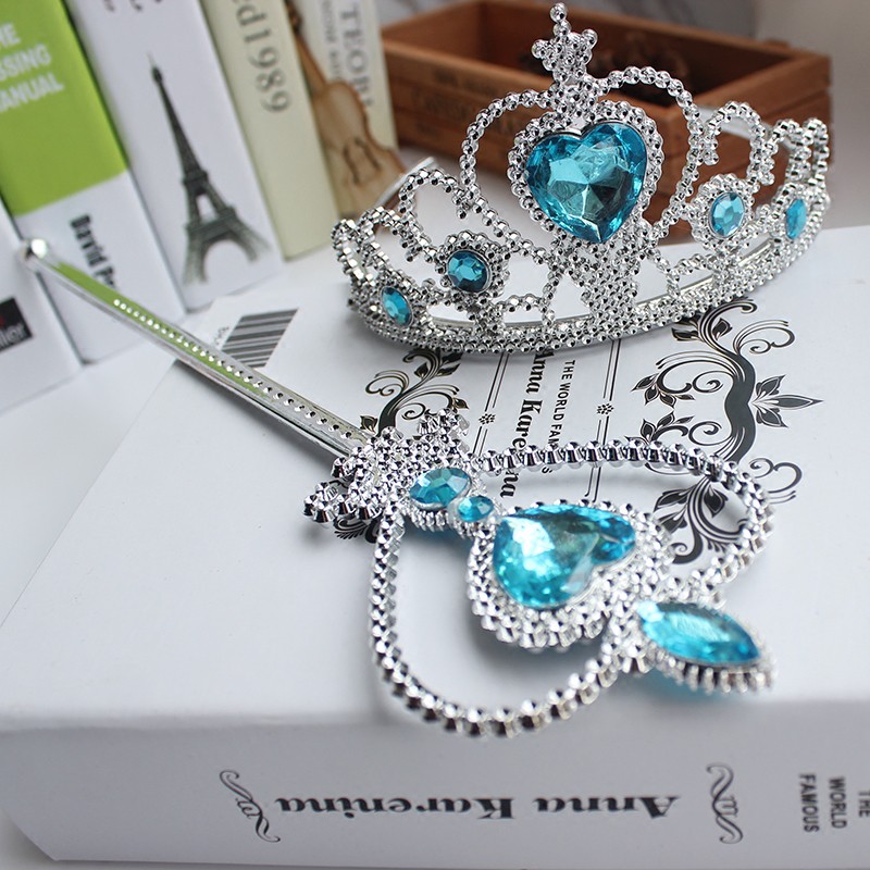 Bộ phụ kiện công chúa Elsa Anna loại đẹp E177