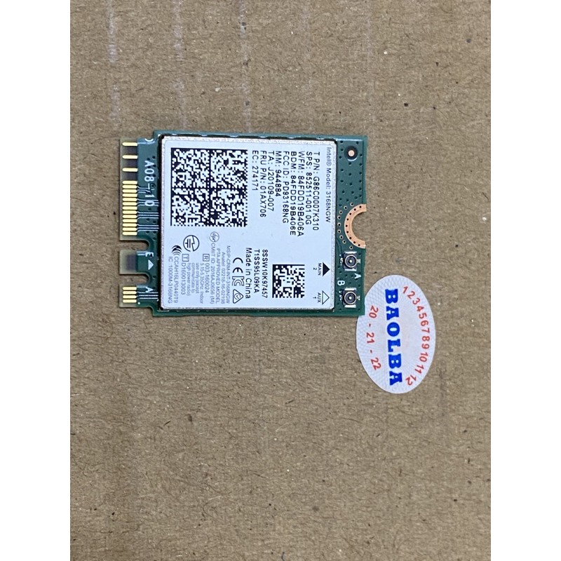 Card wifi laptop Acer A315-54