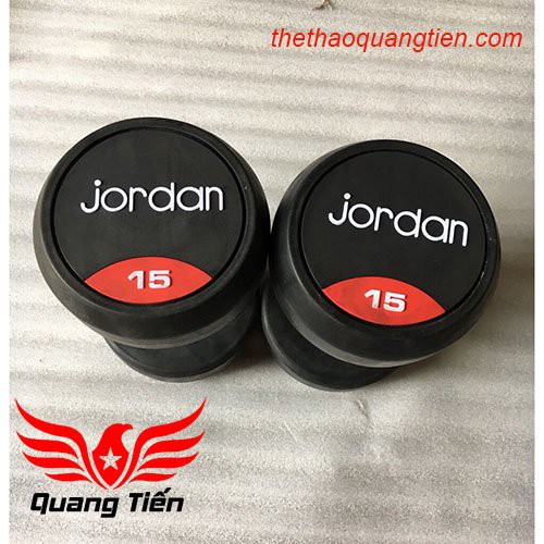 tạ tay cao su cao cấp jordan chính hãng 2,5 kg (1 quả)