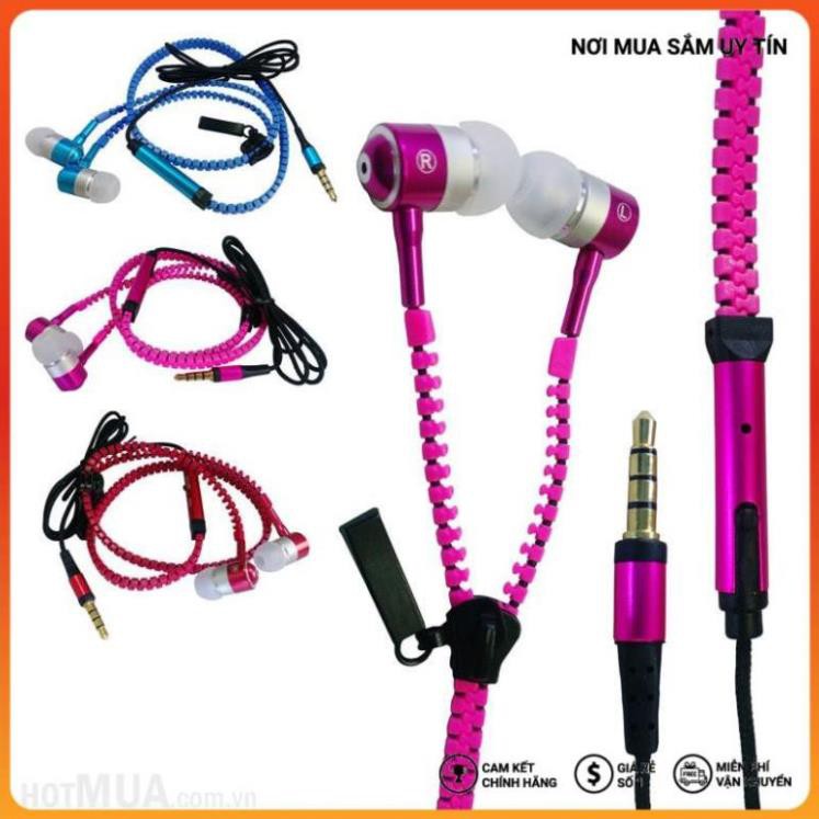 Tai nghe khóa kéo chống rối zipper MON SHOP SHOP