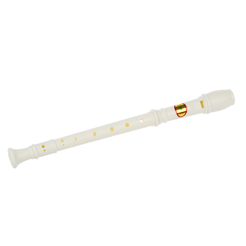 Sáo Nhựa 8 Lỗ Off White Làm Sạch Máy Ghi Âm Chuyên Dùng Cho Học Sinh