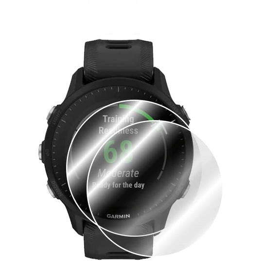 Set 2 Kính Cường Lực Bảo Vệ Màn Hình Đồng Hồ Thông Minh Garmin Forerunner 955