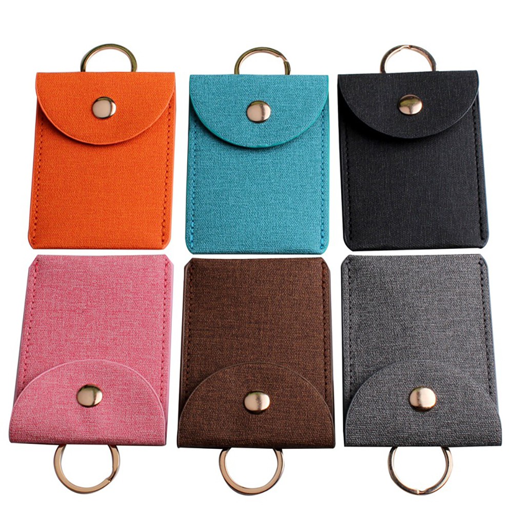 Túi da PU để thẻ tín dụng thẻ đi xe buýt cho học sinh