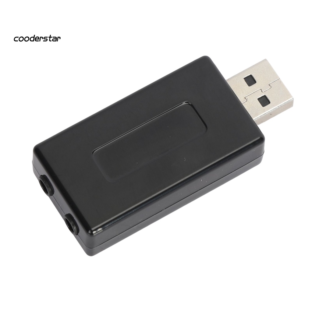 Thẻ Âm Thanh USB Analog 7.1 Kênh Có Chức Năng Thu Âm