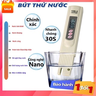 Bút thử nước sạch -Máy kiểm tra chất lượng nước- bút máy đo nước TDS hàng chuẩn