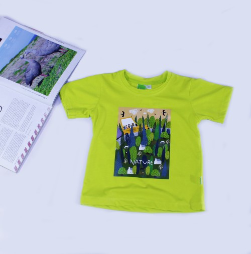 Áo thun cotton Jadiny màu xanh năng động,áo thun thoải mái, cotton thoáng mát, đi du lịch, mặc nhà, dạo phố