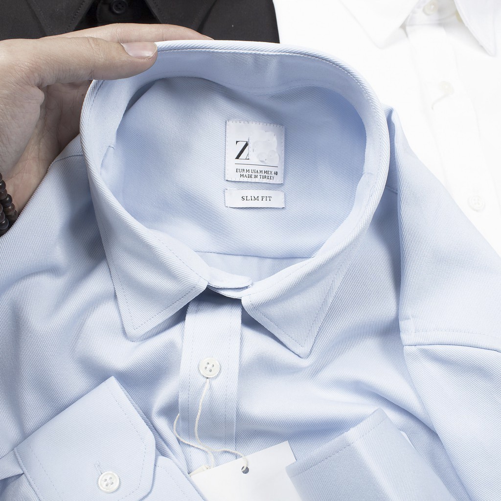 Áo sơ mi nam dài tay cổ bẻ VNXK vải lụa gân 4 chiều , Áo so mi công sở đi làm Jan Store | BigBuy360 - bigbuy360.vn