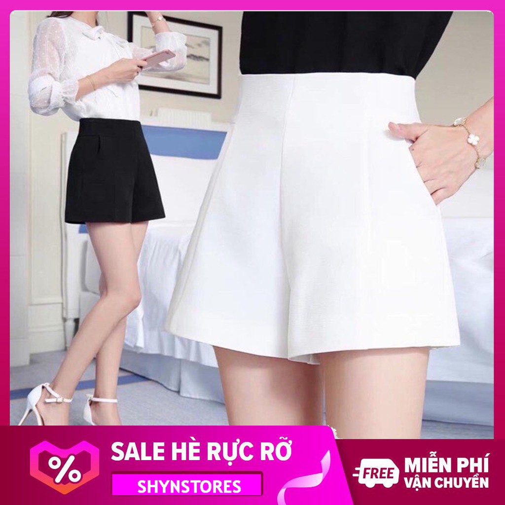 Quần short nữ Shynstores - quần short nữ thời trang khóa lưng vải tuyết mưa cao cấp đủ size freeship | BigBuy360 - bigbuy360.vn