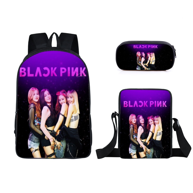 Ba Lô Đi Học In Hình Nhóm Nhạc blackpink Thời Trang Cho Học Sinh Dung Tích Lớn 1 Tuổi