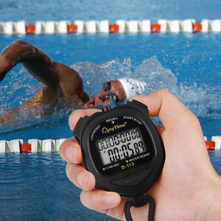 Đồng hồ bấm giờ thể thao AnyTime D-113 có đếm ngược,8 bộ lưu , có đèn ...