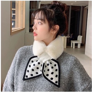 [FREESHIP] Khăn Quàng Cổ Lông Thỏ Siêu Ấm