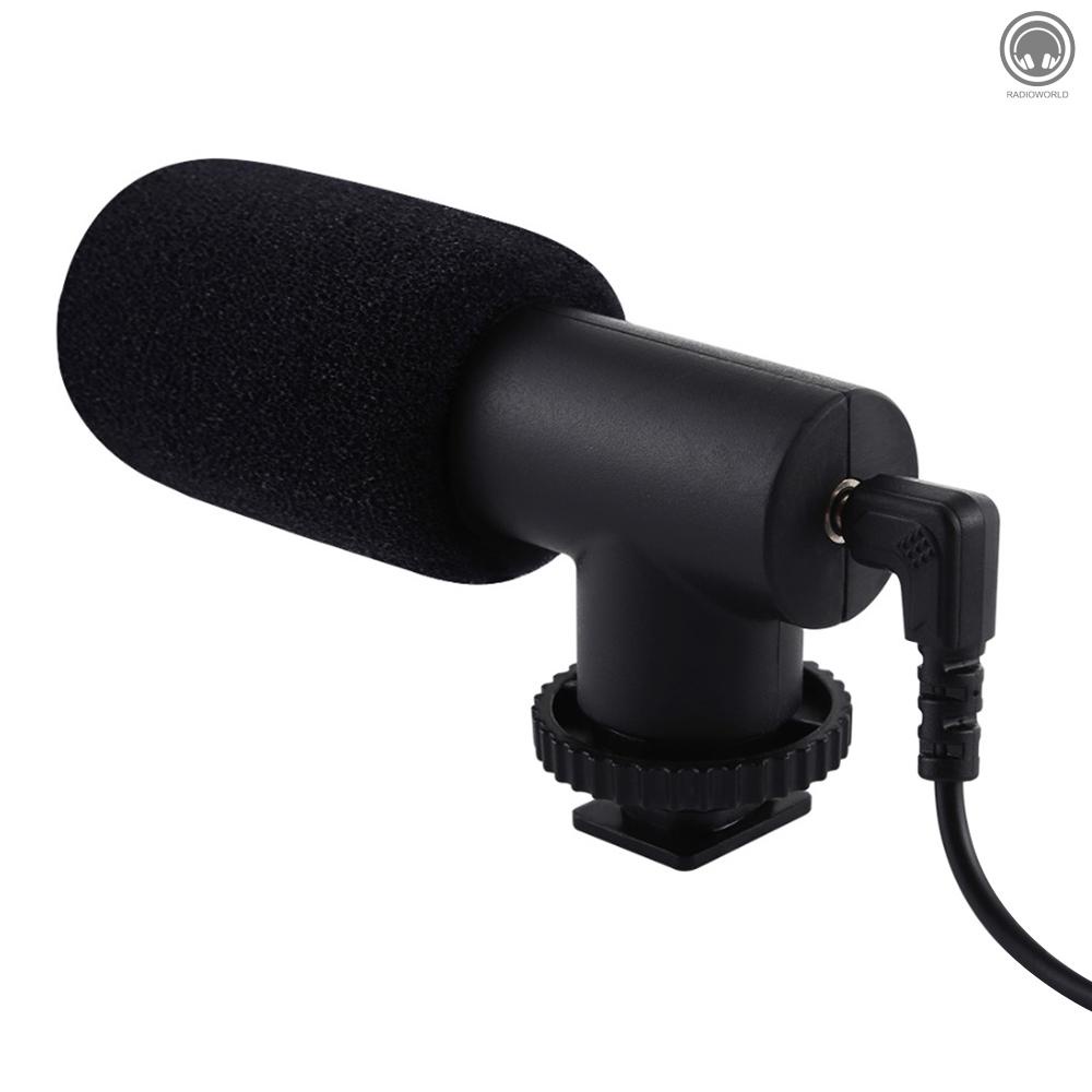 Micro Thu Âm Mini K-Song / Interview / Microphone 3.5mm Thông Dụng Cho Điện Thoại / Máy Ảnh Dslr