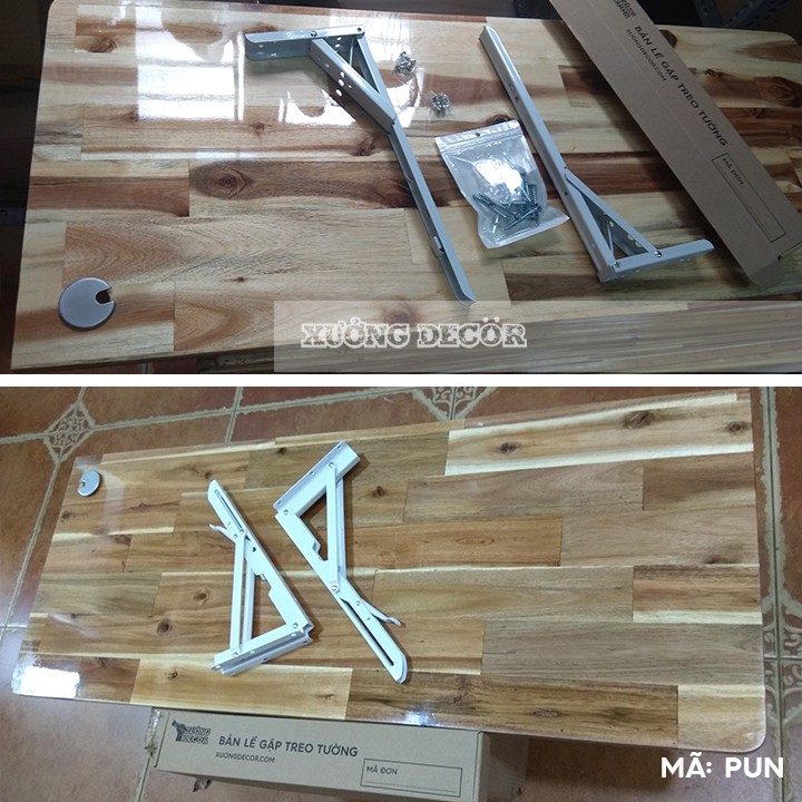 Bộ bàn gập treo tường [ nhiều size ] | BigBuy360 - bigbuy360.vn