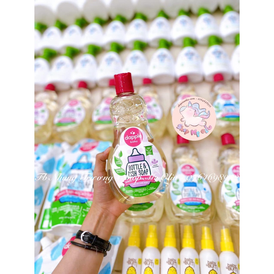 Nước rửa Dapple Baby dạng chai/ túi tiện lợi