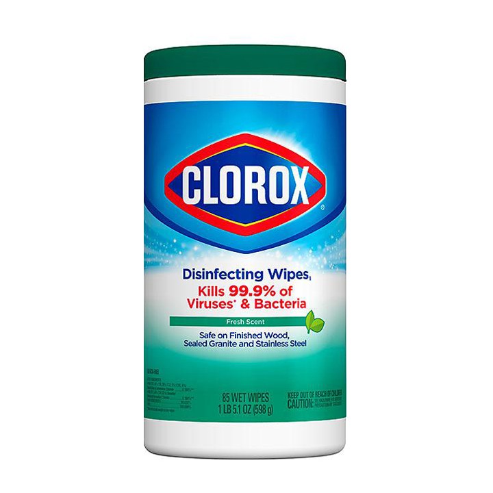 Khăn ướt đa năng khử trùng, diệt khuẩn Clorox - Fresh Scent, 85 miếng