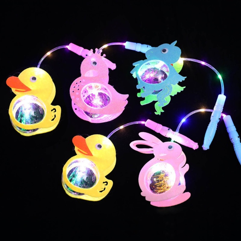 Đèn Lồng LED Nhấp Nháy Hình Động Vật Trang Trí Halloween