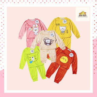 Quần áo bé trai và bé gái tay dài quần dài Minky Mom chất liệu thun lạnh thoáng mát