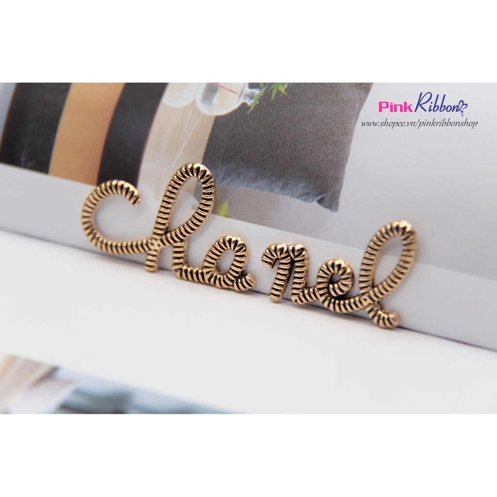 Chữ Cha-nel sọc rời