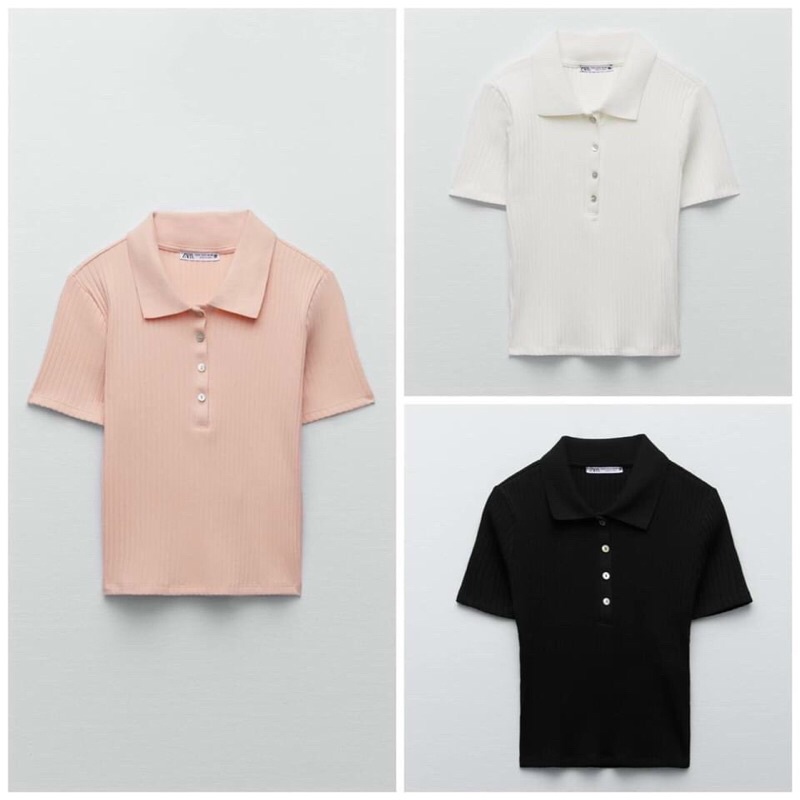 Áo phông polo za.ra 3 màu | BigBuy360 - bigbuy360.vn