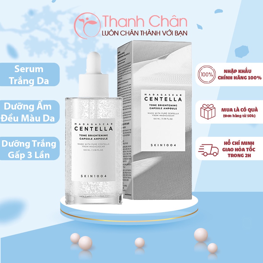 Tinh Chất Dưỡng Trắng Da Chuyên Sâu Skin1004 Tone Brightening Capture Ampoule 100ml
