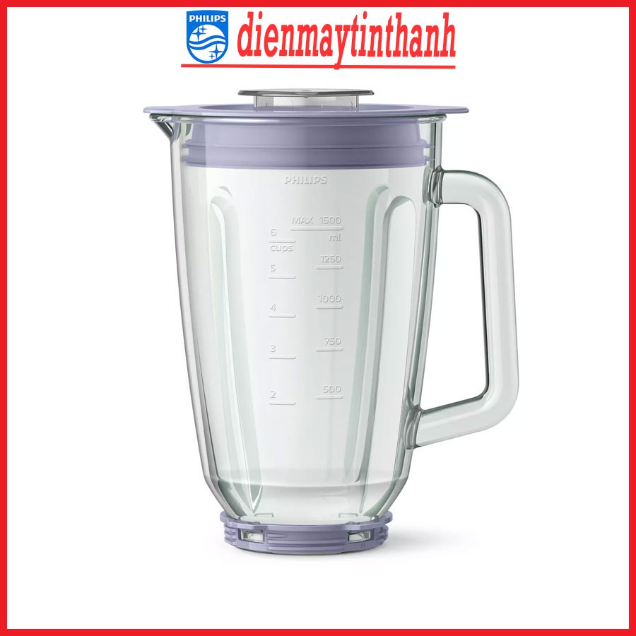 Máy xay sinh tố Philips HR2222 (cối thủy tinh) - MYKIT.VN