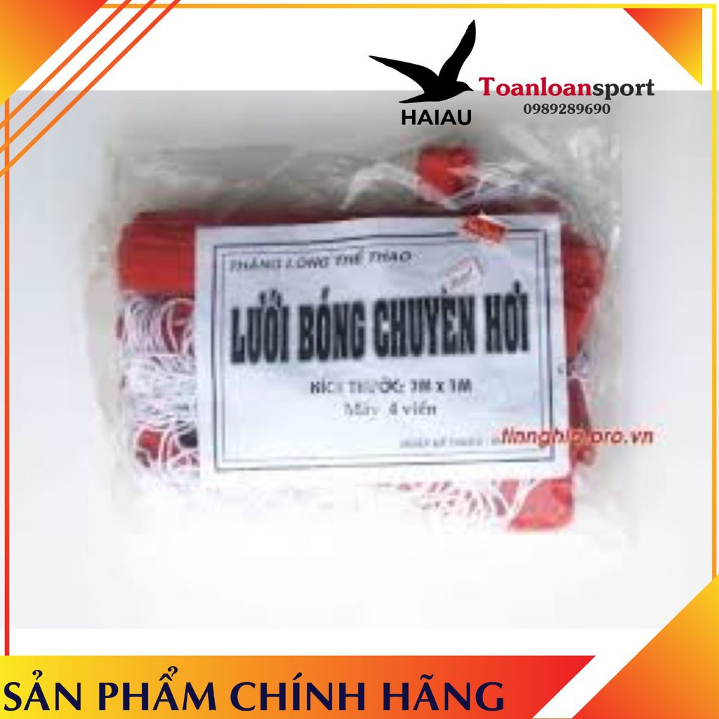 Lưới bóng chuyền hơi ( dù trắng )