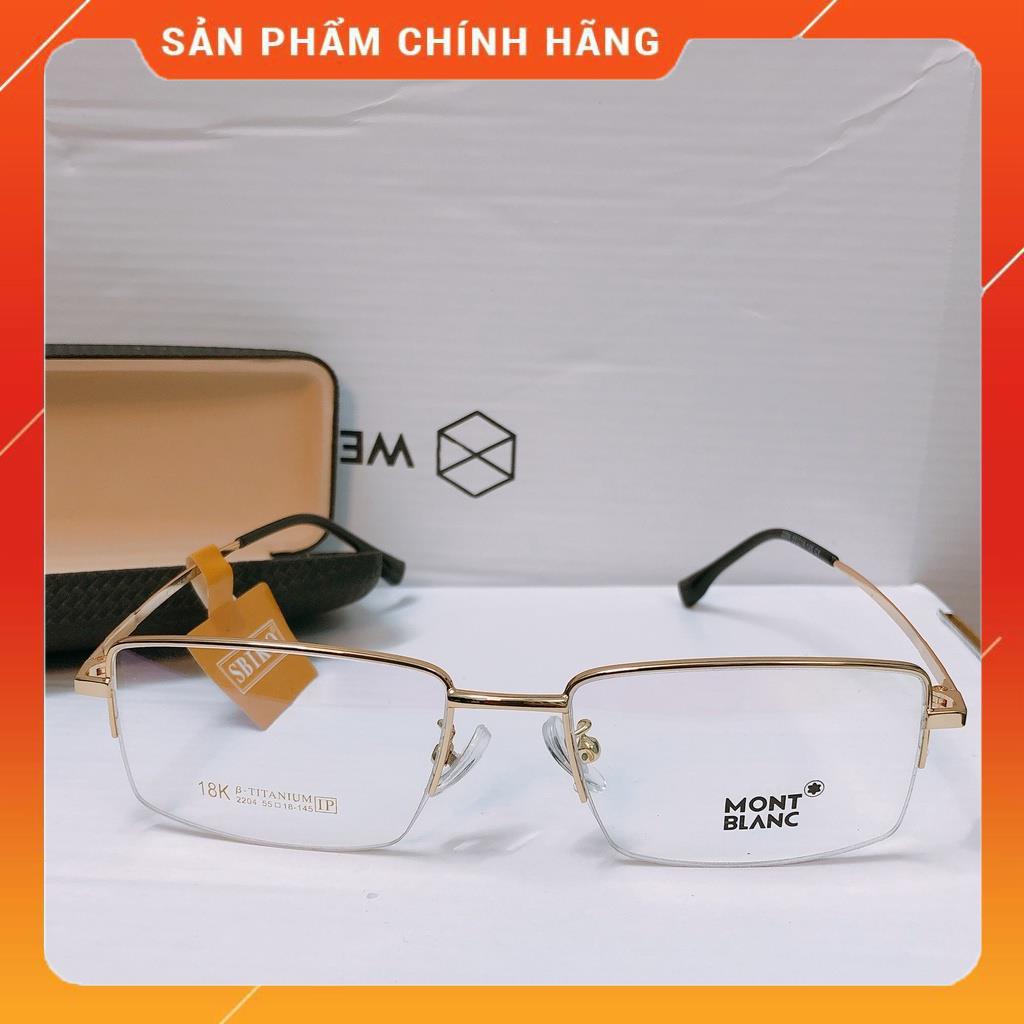GỌNG KÍNH  Nhật bản TITANIUM màu Vàng GOLD thời trang không rỉ mạ crom