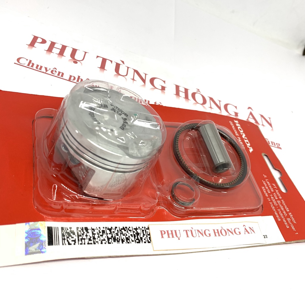 Bộ piston bạc PCX Cos 0 Vario 125, Click 125   nhập khẩu chính hãng Honda Indonesia - PT HỒNG ÂN