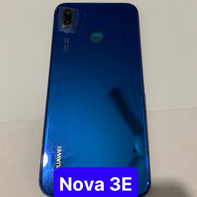 Bộ vỏ điện thoại full zin Huawei Nova 3E - bộ gồm lưng, sường, phím bấm, kính camera