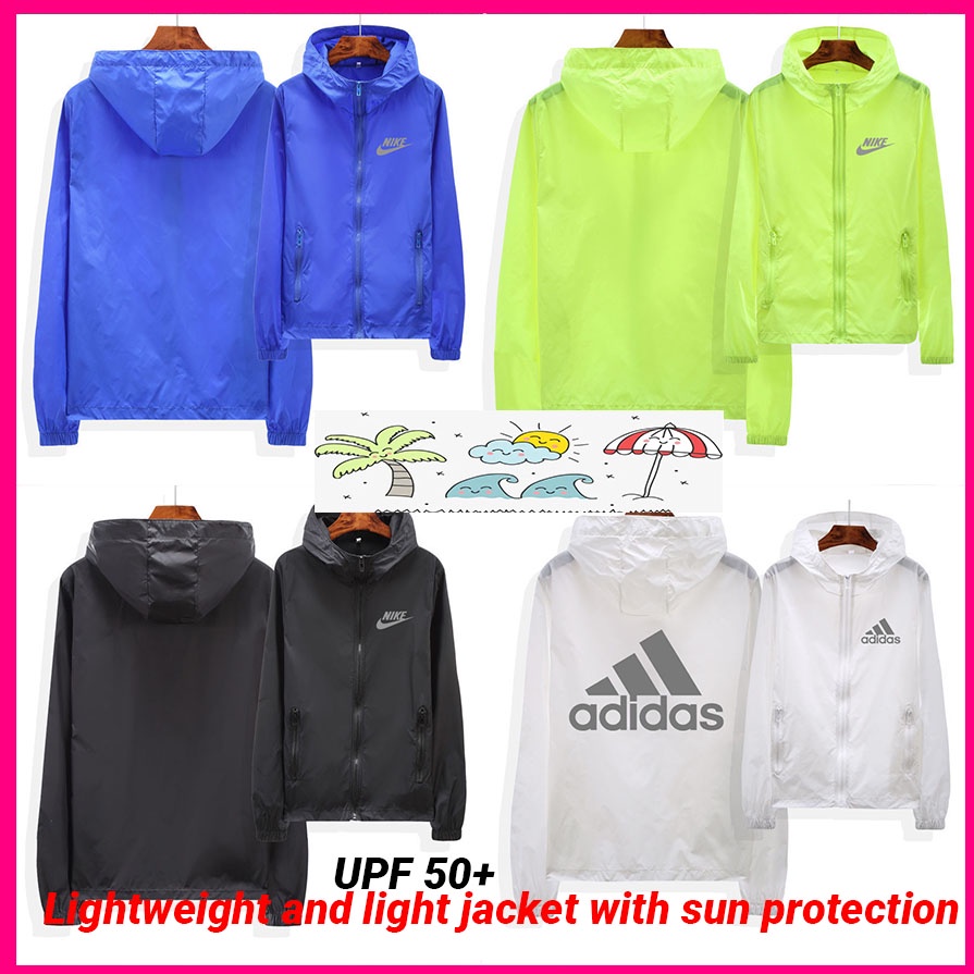 Áo Khoác Chống Nắng Gió Và Nhẹ Có Mũ Trùm Cỡ Lớn Thời Trang Cho Nam Và Nữ
