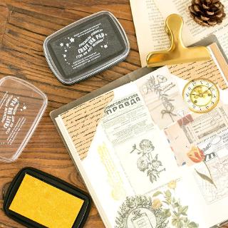 Winzige Bảng mực màu cổ điển dùng để đóng dấu