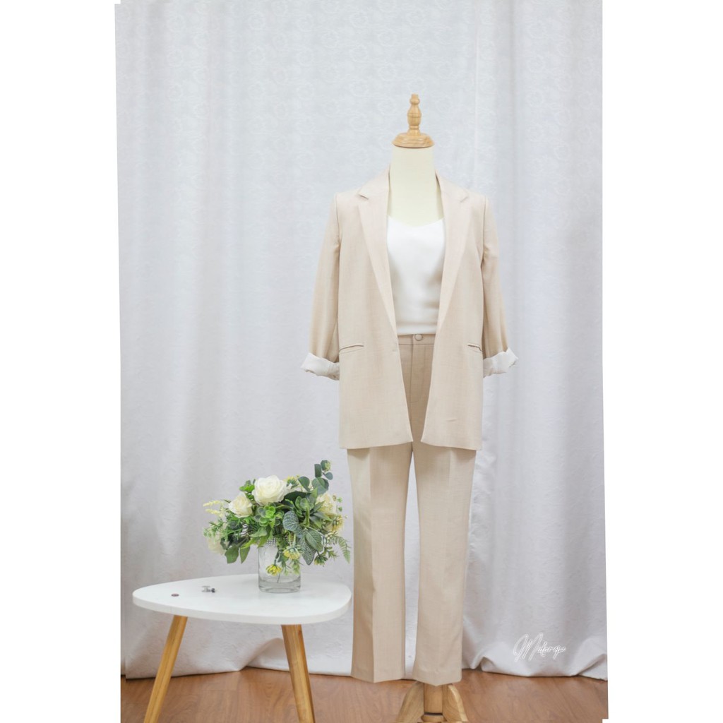 Set blazer hàng thiết kế màu mint | BigBuy360 - bigbuy360.vn