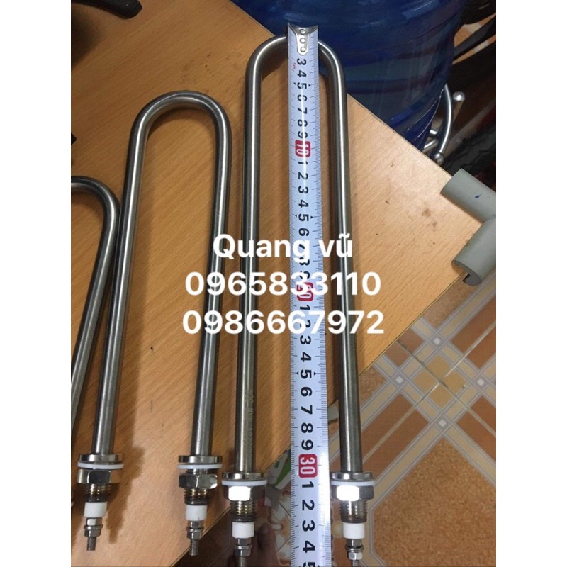 Thanh nhiệt nồi phở loại tốt inox 304 220v/500w/700w/1kw/1,5kw/2kw/2,5kw/3kw/4kw