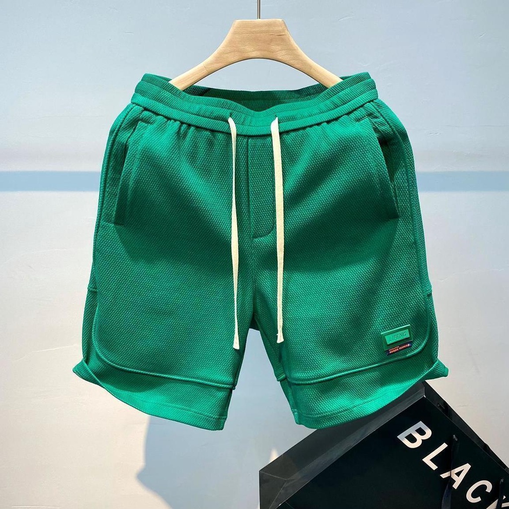 Quần Short Nam Phối Nhãn Hiệu Phong Cách Mỹ